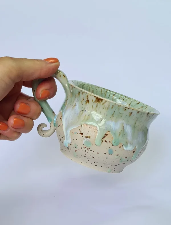 Keramik-Tasse „Frosted Mint“ – Bild 2