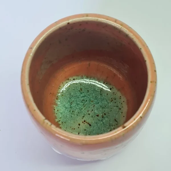 Keramik-Trinkbecher „Koralle" – Bild 3